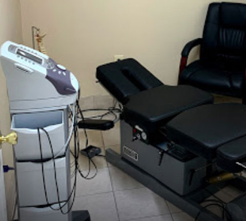 Photo of Pain and Rehab Center of Maryland's treatment room